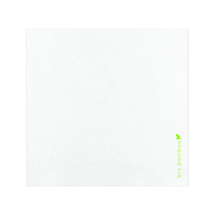 Servilleta de fibra de bambú blanca 400x400mm - 50Uds