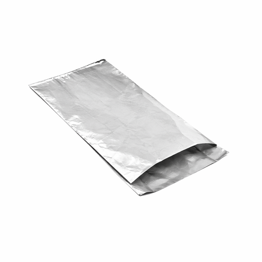 Funda bocadillo aluminio con interior kraft marrón 90x300mm A40mm - 250Uds
