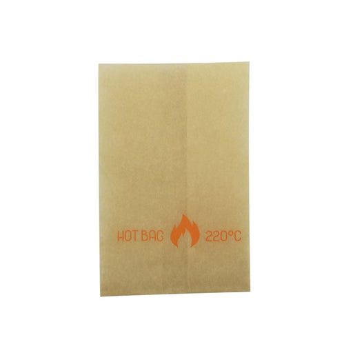 Bolsa de papel kraft para horno 80x65mm A120mm - 100Uds