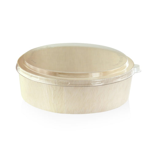 Tapa cúpula Samurai transparente PET para cuenco Ø154mm A18mm - 100Uds