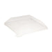 Tapa cúpula Samurai transparente PET para plato 130x130mm A20mm - 100Uds