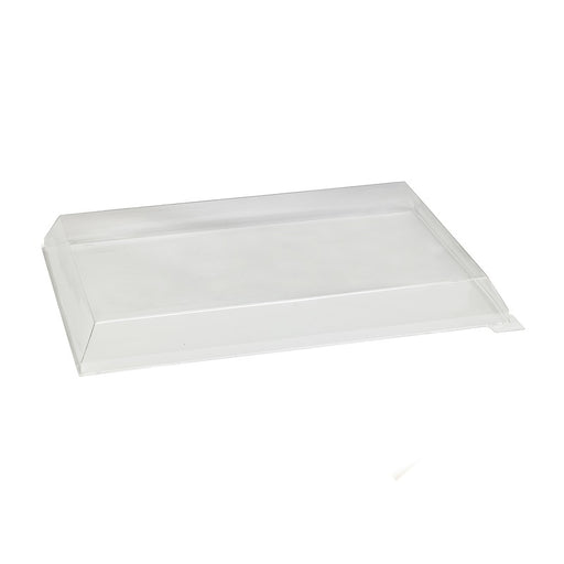 Tapa Samurai transparente PET para bandeja 390x280mm A45mm - 50Uds