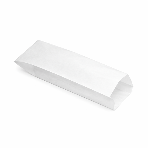 Bolsa papel blanca bocadillo 100x40mm A300mm - 1000Uds