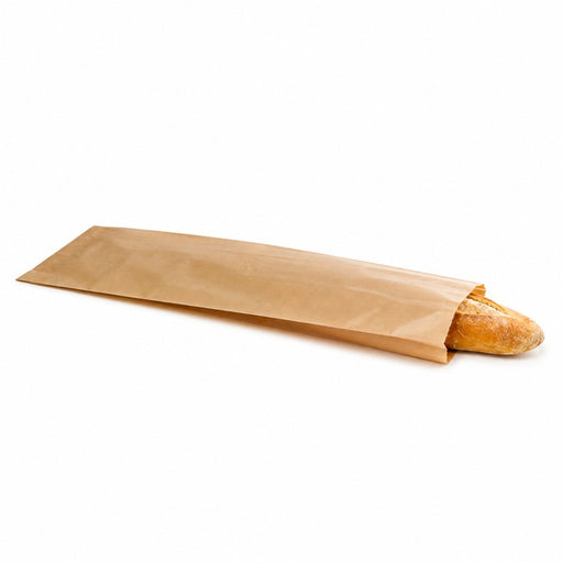Bolsa papel kraft bocadillo 100x40mm A350mm - 1000Uds