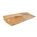 Bolsa papel kraft con ventana lateral y fuelle 120x40mm A340mm - 1000Uds