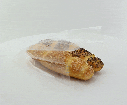 Bolsa Pan o bocadillo con fuelle 120x70mm A180mm - 150Uds
