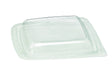 Tapa cúpula transparente 195x195mm A30mm - 100Uds