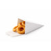 Cono de cartón blanco para snack 90x90mm A190mm - 25Uds