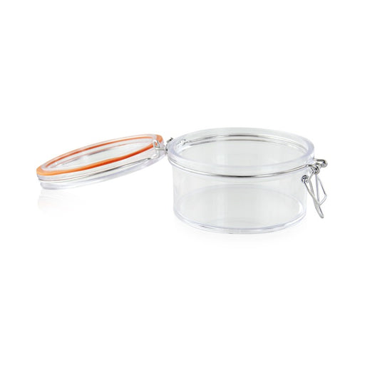 Mini tarro redondo transparente en PS 300ml Ø106mm A64mm - 6Uds