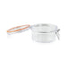 Mini tarro redondo transparente en PS 300ml Ø106mm A64mm - 6Uds
