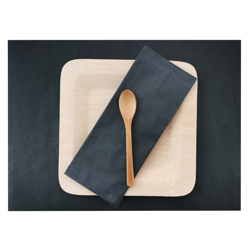 Mantel individual de papel negro 300x400mm - 250Uds