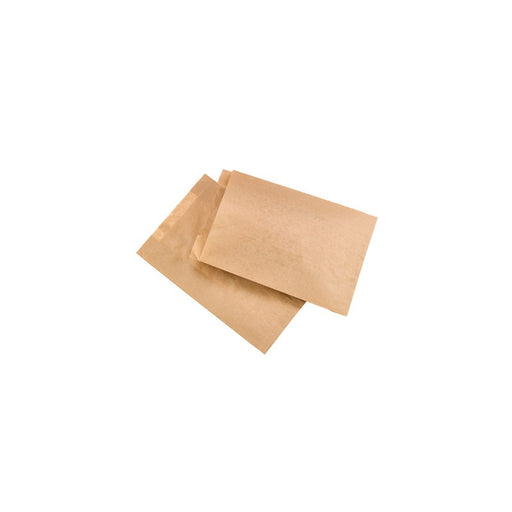 Bolsita kraft antigrasa 180x80mm A280mm - 250Uds