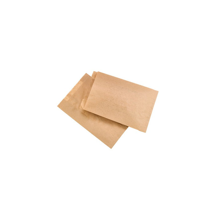 Bolsita kraft antigrasa 180x80mm A280mm - 250Uds