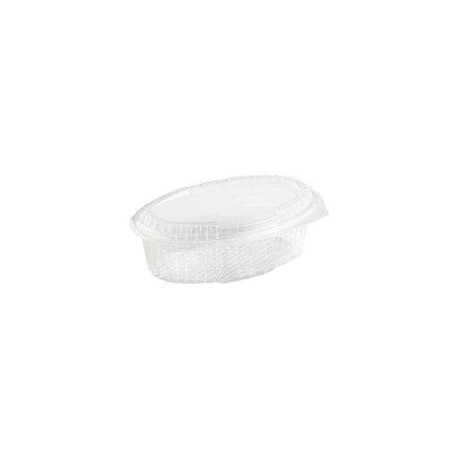 Ensaladera Ovalada de plástico Apet (sin Tapa) 500ml 190x140mm A75mm - 400Uds