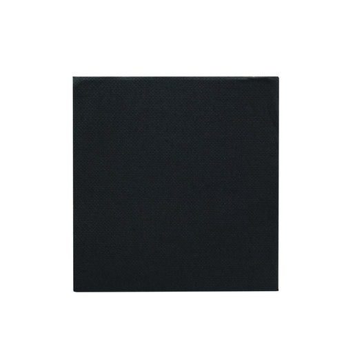 Servilleta de celulosa negra 250x250mm - 50Uds