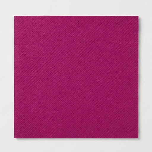 Servilleta micro puntos 2 plieges color Bordeau 380x380mm - 40Uds