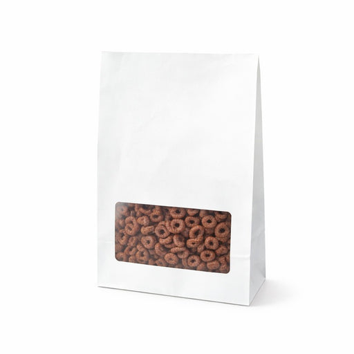 Bolsa Bloomer blanca con ventana 157x85mm A220mm - 125Uds