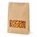 Bolsa Bloomer kraft con ventana PE 150x75mm A220mm - 125Uds