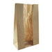 Bolsa de papel SOS kraft con ventana 225x120mm A375mm - 125Uds
