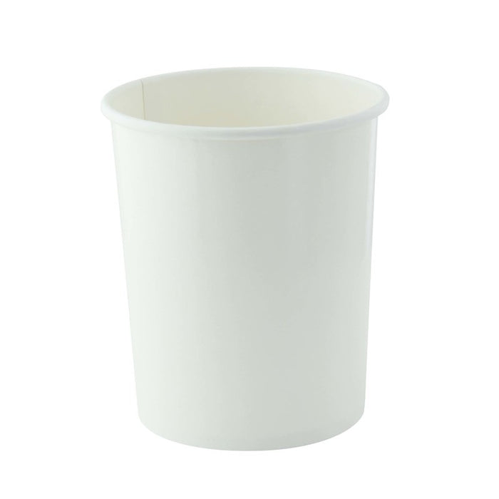 Vaso de cartón blanco para caliente/frío (vendido sin tapa) 570ml A114mm - 50Uds