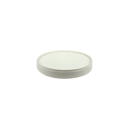 Tapa de cartón blanco sin plástico Ø90mm - 25Uds