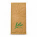 Bolsa de papel kraft decoración verde para Pan 170x70mm A360mm - 1000Uds