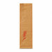 Bolsa de papel kraft decoración rojo para Pan 190x70mm A590mm - 1000Uds