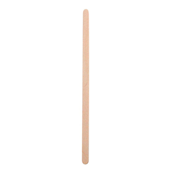 Agitador de café de madera con extremos redondeados 6 A176mm - 1000Uds