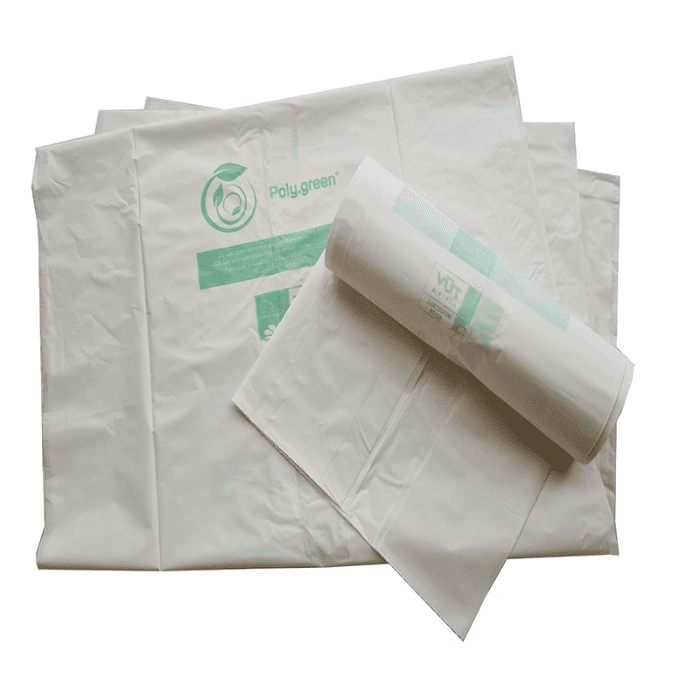 Bolsa de basura verde 130000ml 500x650mm - 25Uds