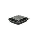 Combo Ensaladera PET cuadrada negra con Tapa 750ml 190x190mm A45mm - 150Uds