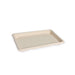 Bandeja sushi de pulpa con tapa transparente 167x117mm A40mm - 50Uds