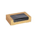 Caja de sushi con ventana antivaho para 15 piezas 190x120mm H45mm - 50Uds