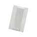 Bolsa de papel kraft antigrasa blanca con ventana PP 220x140mm A60mm - 1000Uds