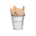 Mini cubo de metal 90ml A65mm - 24Uds