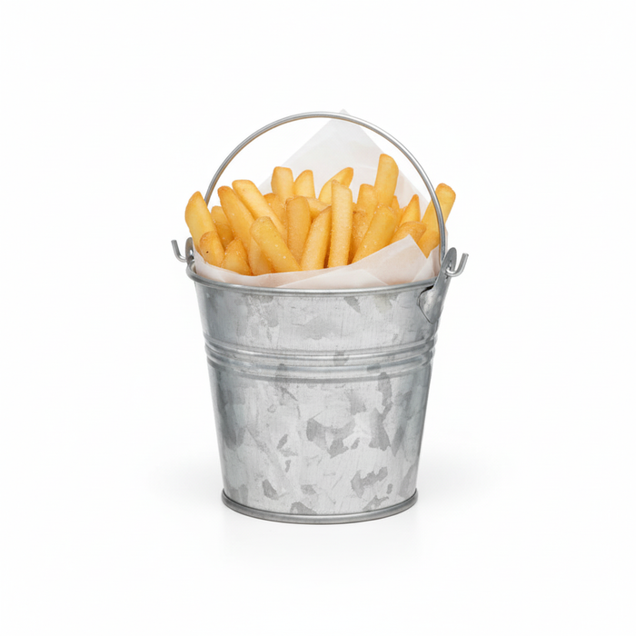 Mini cubo de metal 200ml A75mm - 24Uds