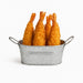 Mini bañera de metal 220ml 120x70mm A55mm - 6Uds