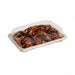 Tapa cúpula transparente PET 141x99mm A7mm - 50Uds