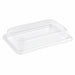 Tapa cúpula transparente PET 141x99mm A7mm - 50Uds