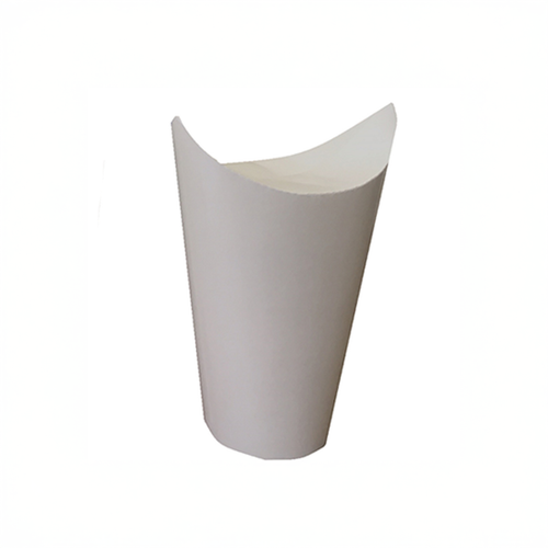 Vaso para snack de cartón blanco 480ml A157mm - 50Uds