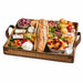 Bandeja de Bambú con asas 430x290mm A65mm - 25Uds