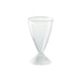 Vaso para vino de plástico transparente reutilizable en PS 150ml A120mm - 6Uds