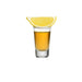 Vaso chupito de cristal cilindrico 60ml A104mm - 12Uds