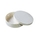 Caja redonda de madera FSC mix + papel de horno 600ml Ø150mm A42mm - 10Uds