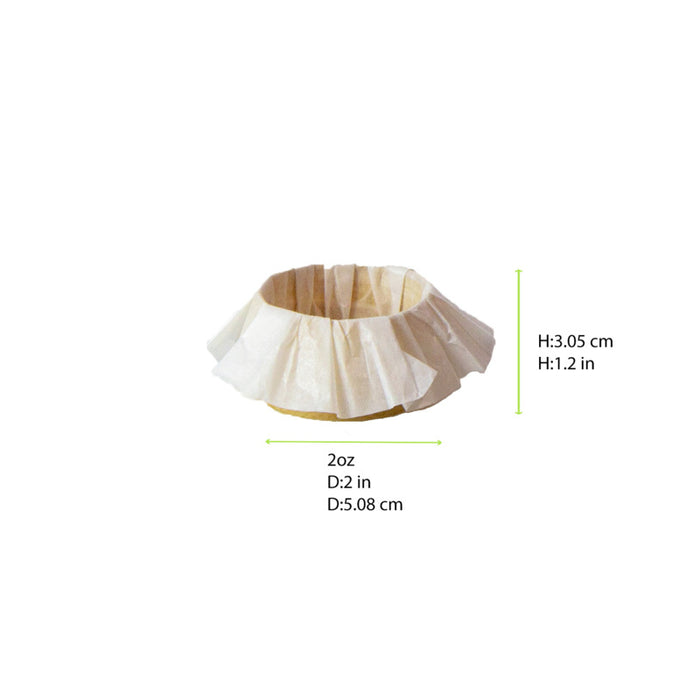 Bake-a-ring - Anillo para hornear con papel de hornear integrado  H30mm 58ml - 10Uds