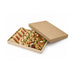 Tapa plana marrón de cartón Noa 390x290mm A60mm - 100Uds
