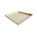 Bandeja cuadrada de madera Noa 390x390mm A40mm - 10Uds