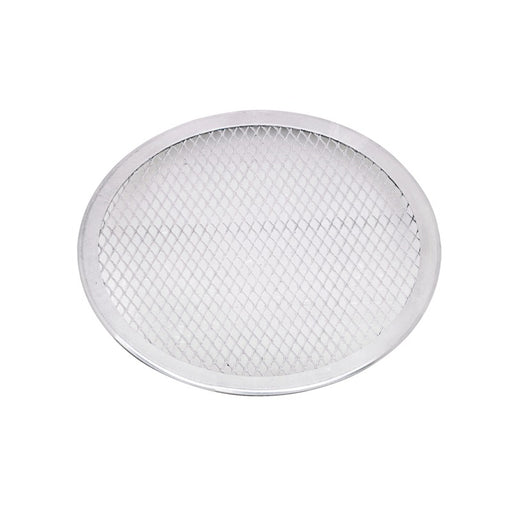 Rejilla redonda de aluminio para pizza con base perforada Ø203mm - 12Uds