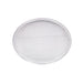 Rejilla redonda de aluminio para pizza con base perforada Ø203mm - 12Uds