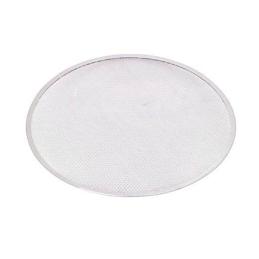 Rejilla redonda de aluminio para pizza con base perforada Ø508mm - 12Uds