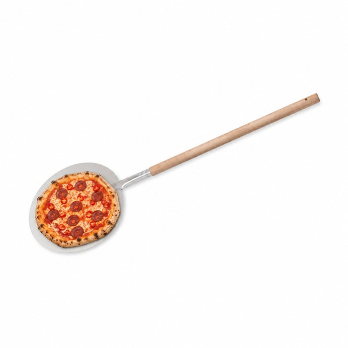 Pala para Pizza redonda con mango de madera 950x305mm A15mm - 12Uds